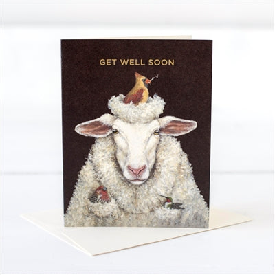 Get Well Sheep Card