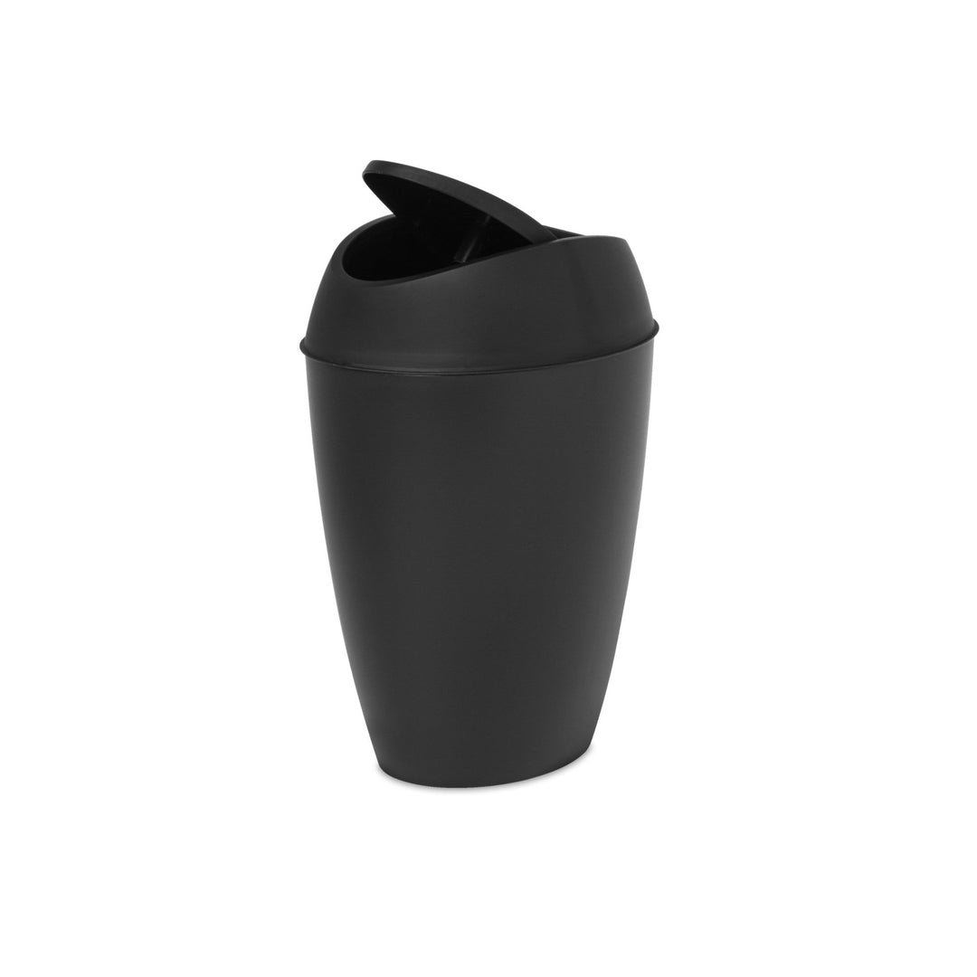 Bathroom Trash Cans | color: Black