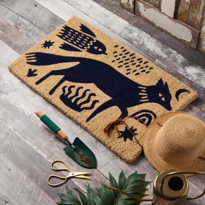 Timber Coir Doormat by Danica