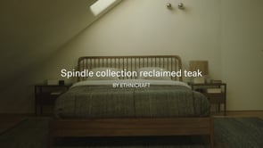 Spindle Bedside Table