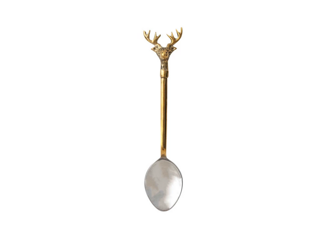 Reindeer Coffee Spoon