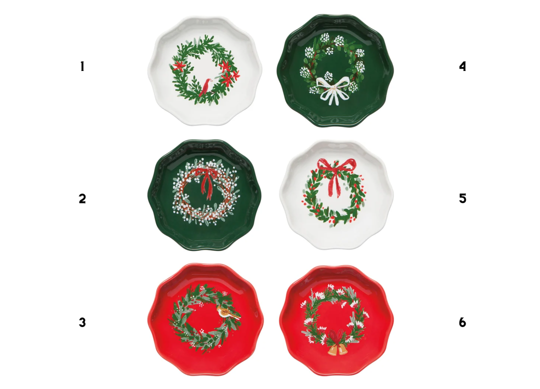 Wreaths Pinch Bowl