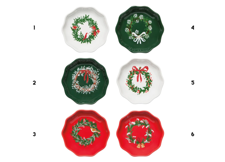 Wreaths Pinch Bowl