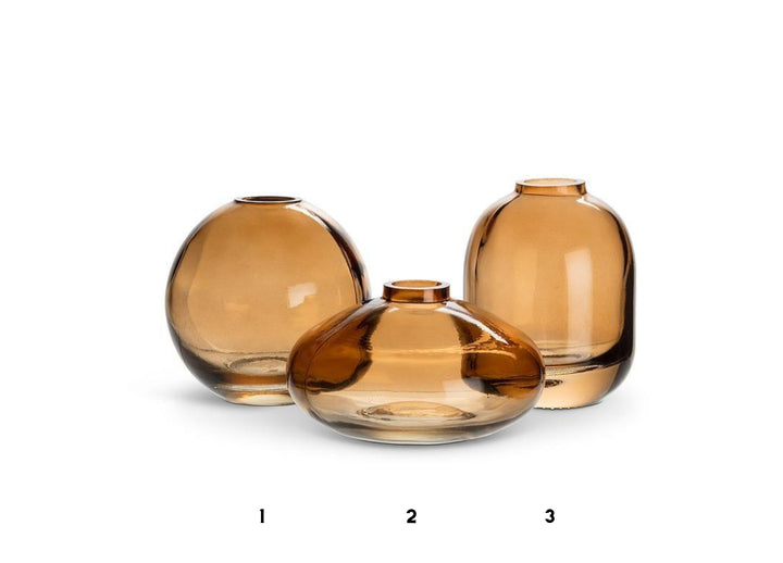 Small Bud Vase Amber