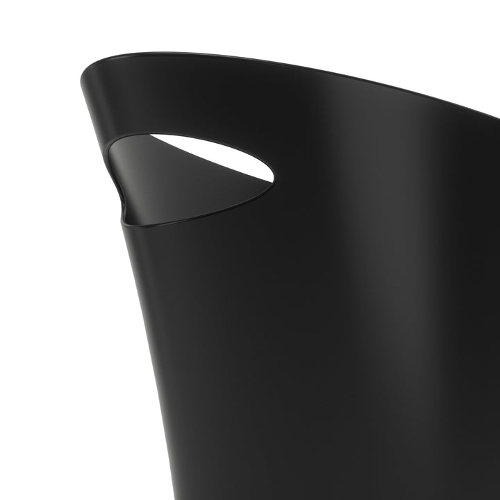 Bathroom Trash Cans | color: Black