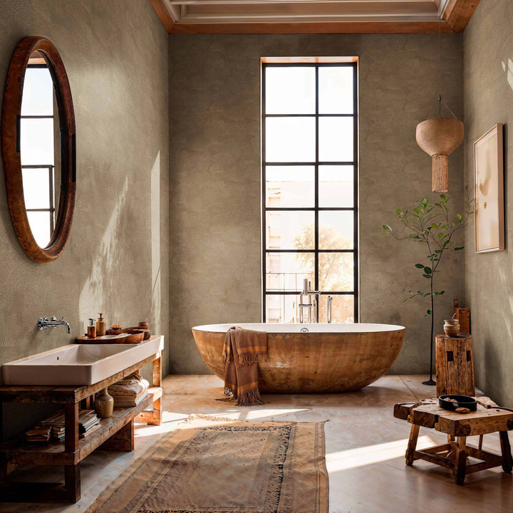 BRAND NEW Coordonne Rif Relief Stone Wallpaper, 1 roll