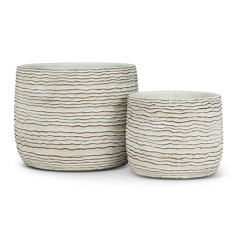 Wavy Ripple Planters