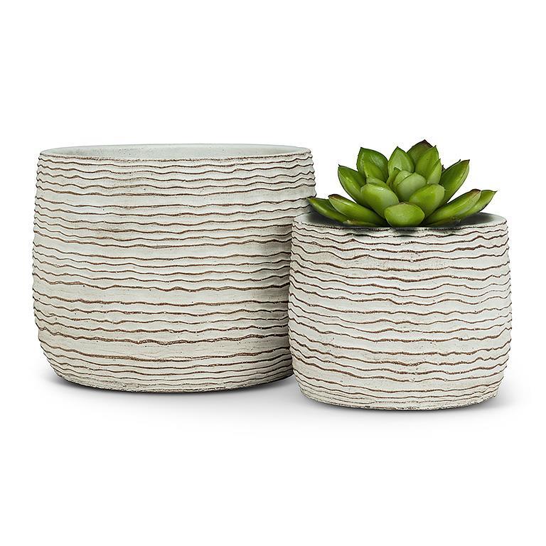 Wavy Ripple Planters