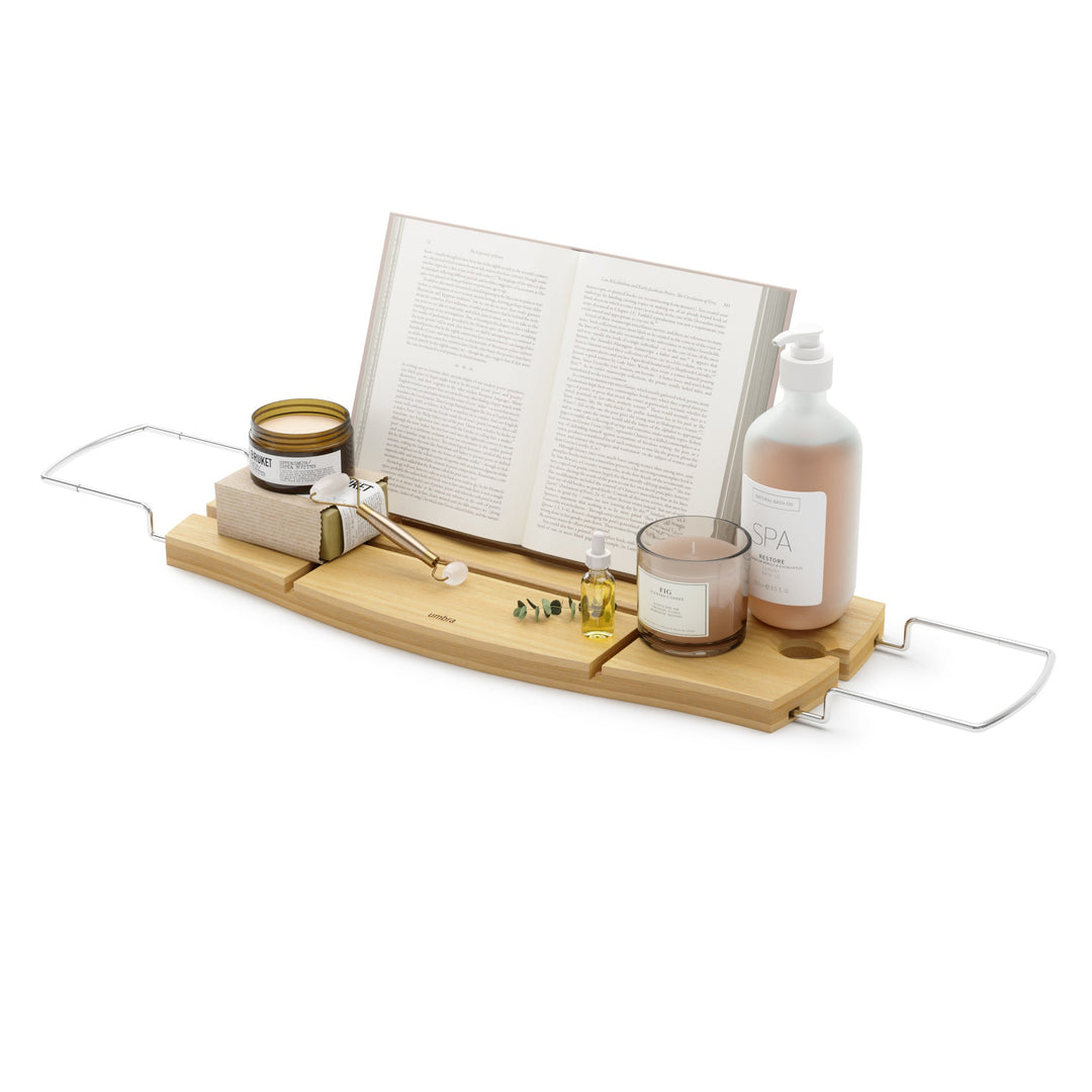 Aquala Bathtub Caddy Tray Relax in Luxury Umbra Canada – TUCK