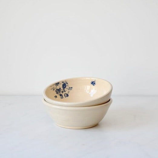 Blue Floral Bowl