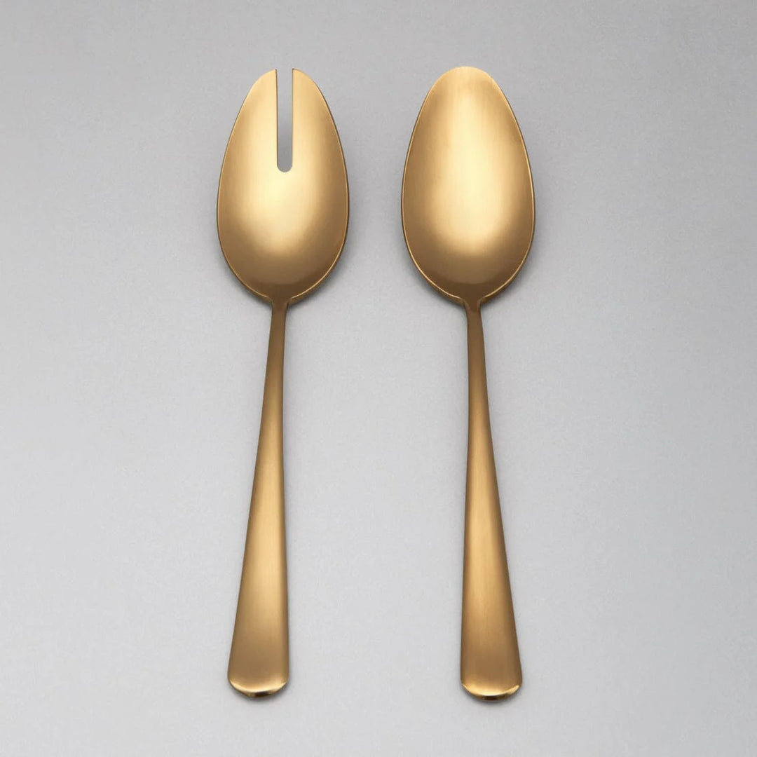 Serving Spoons - Matte Gold