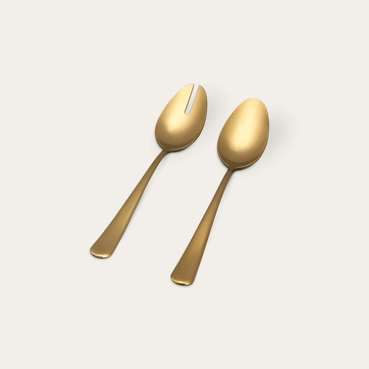 Serving Spoons - Matte Gold