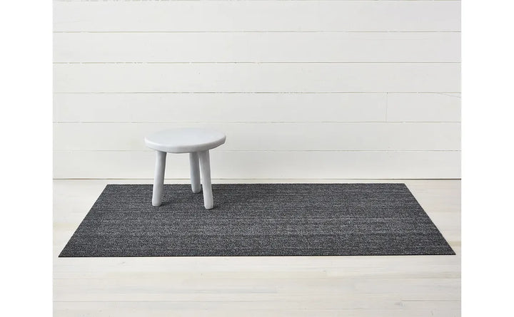 24"x36" Solid Shag Mat Grey by Chilewich