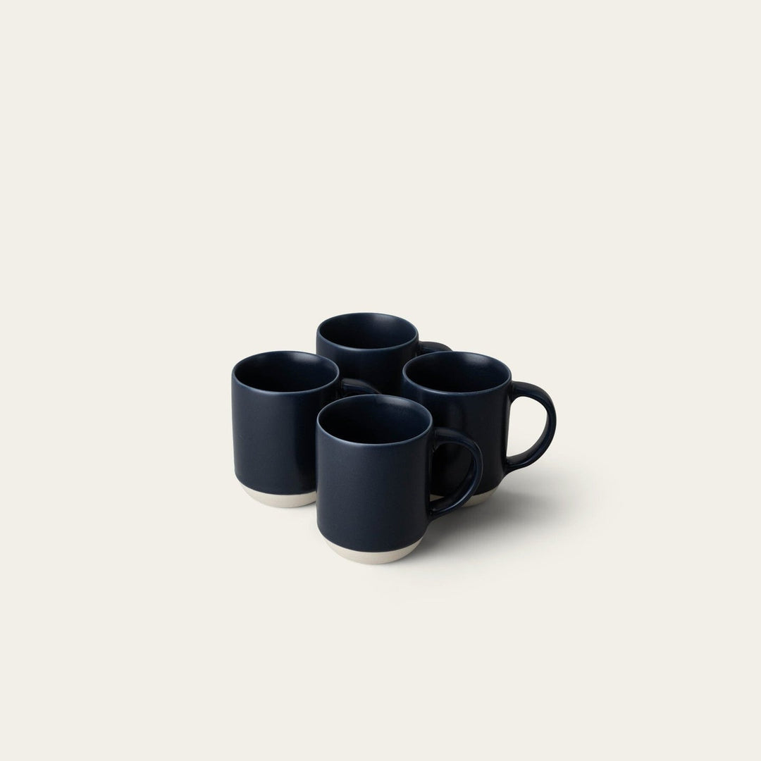 Small Mugs, Midnight Blue - Set of 4