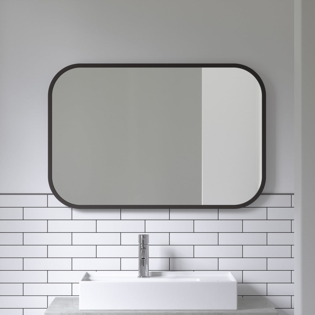 Wall Mirrors | color: Black | size: 24x36"""" (61x91 cm)