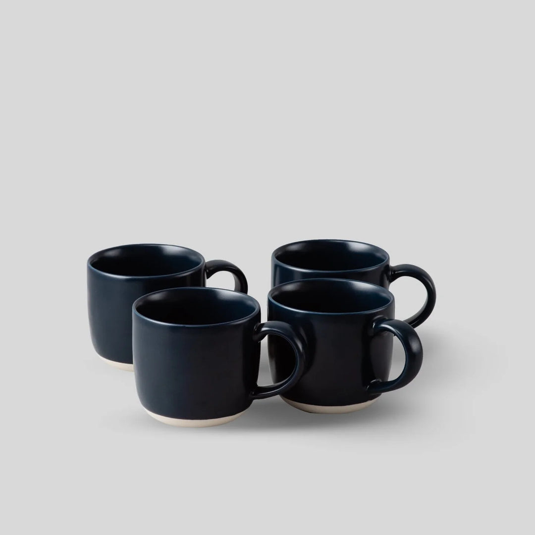 The Mugs, Midnight Blue - Set of 4