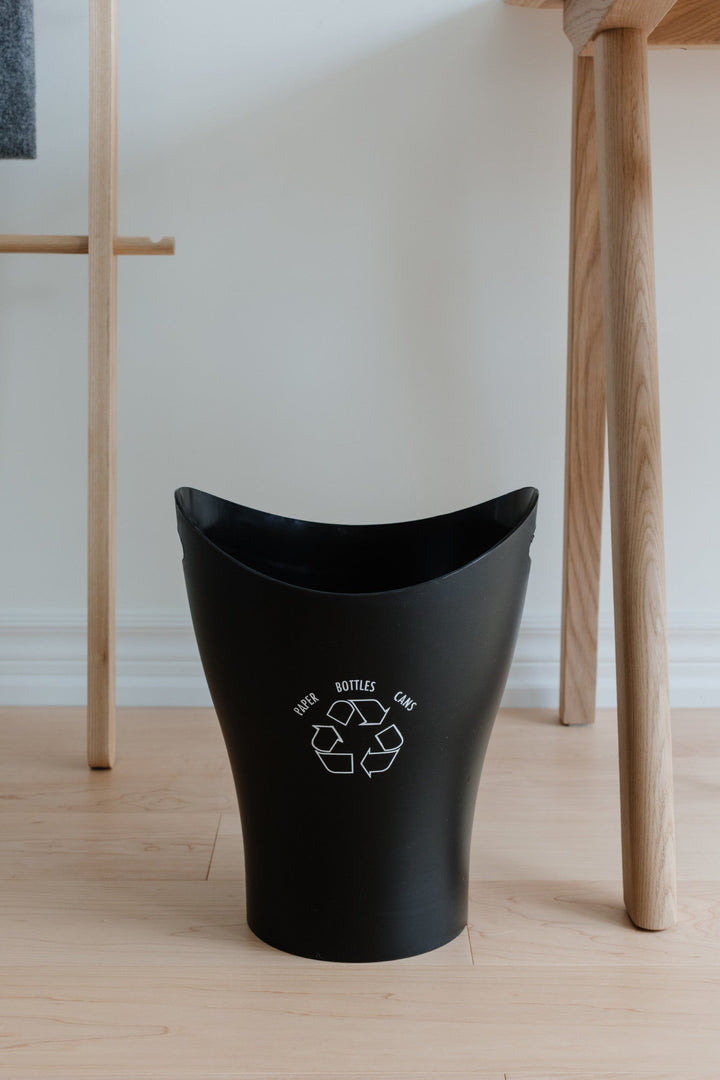 Bathroom Trash Cans | color: Black