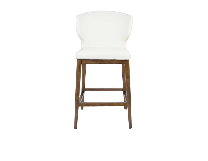 The Gather Counter Stool with Wood Base