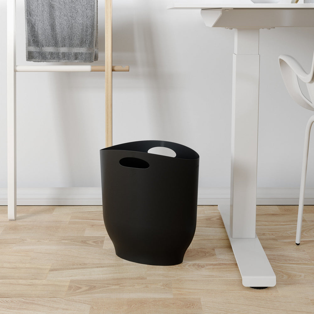 Bathroom Trash Cans | color: Black | Hover