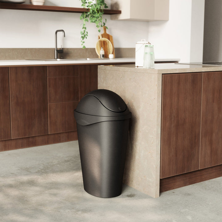 Kitchen Trash Cans | color: Black | Hover