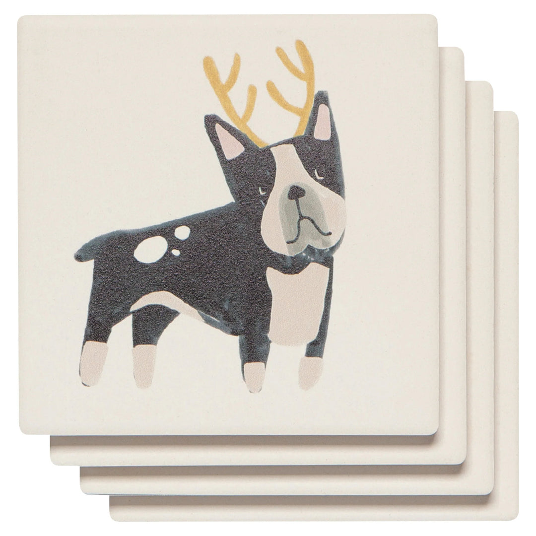 Coaster Soak Up Yule Dogs