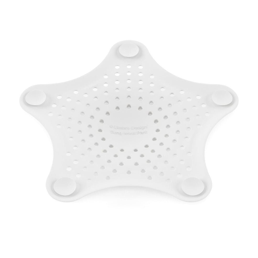 Drain Stop & Hair Catcher | color: White