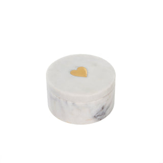 Sweet Heart Marble Container