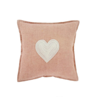 Heart Linen Cushion