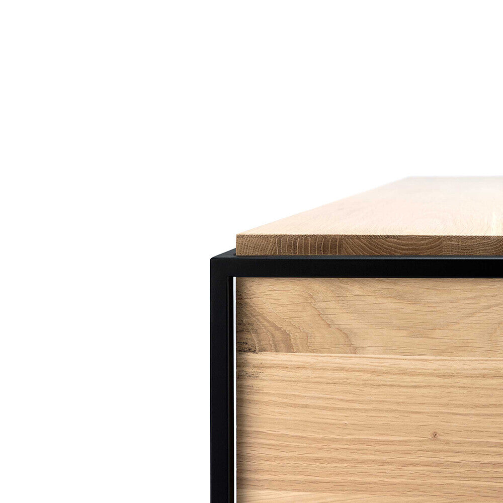 Oak Monolit Bedside Table