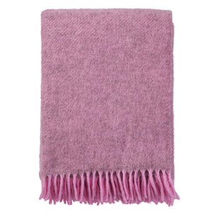 Klippan Gotland Throw Blanket - Pink