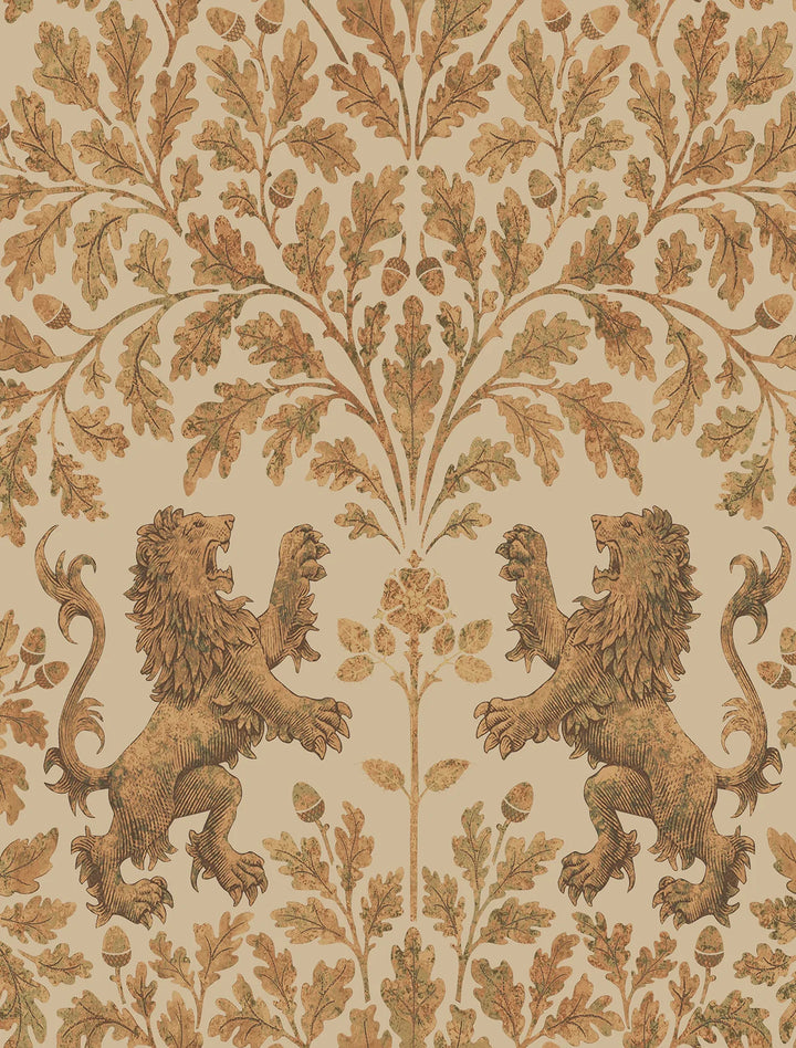 Boscobel Oak Wallpaper