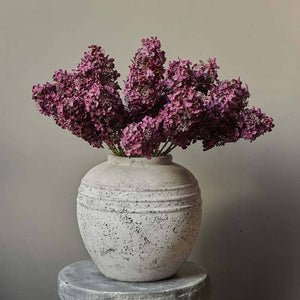 ﻿Hydrangea Purple Stem - Artificial Flower