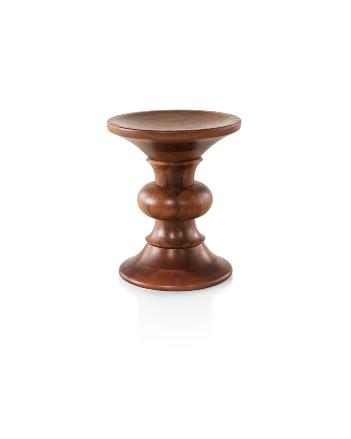 Eames Walnut Stool, Style B