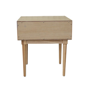 Cane Side Table, Natural