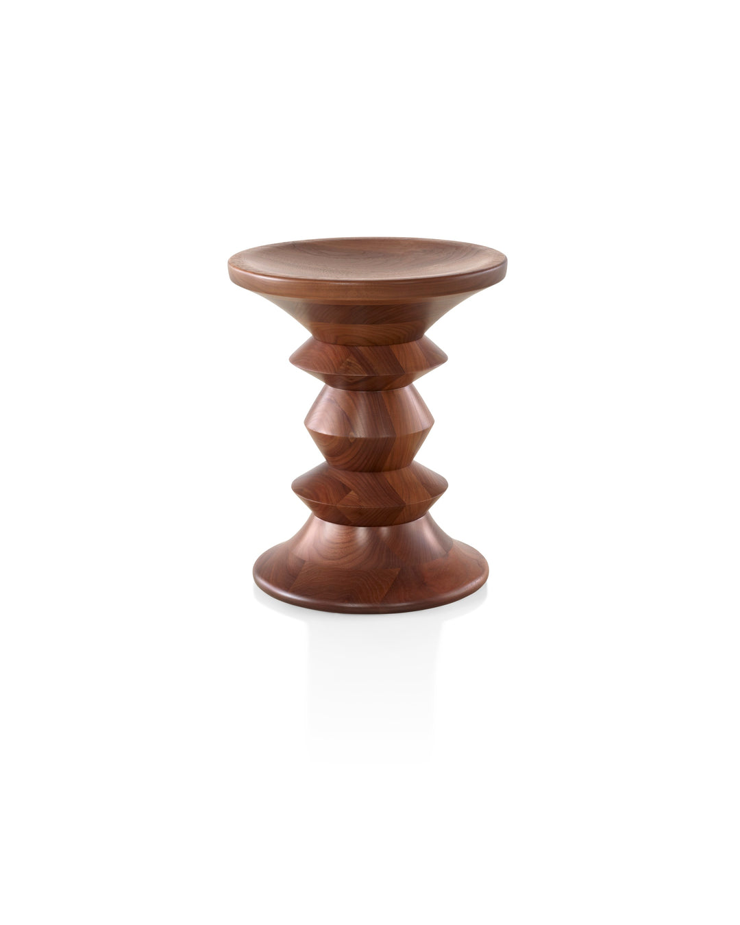 Eames Walnut Stool, Style C