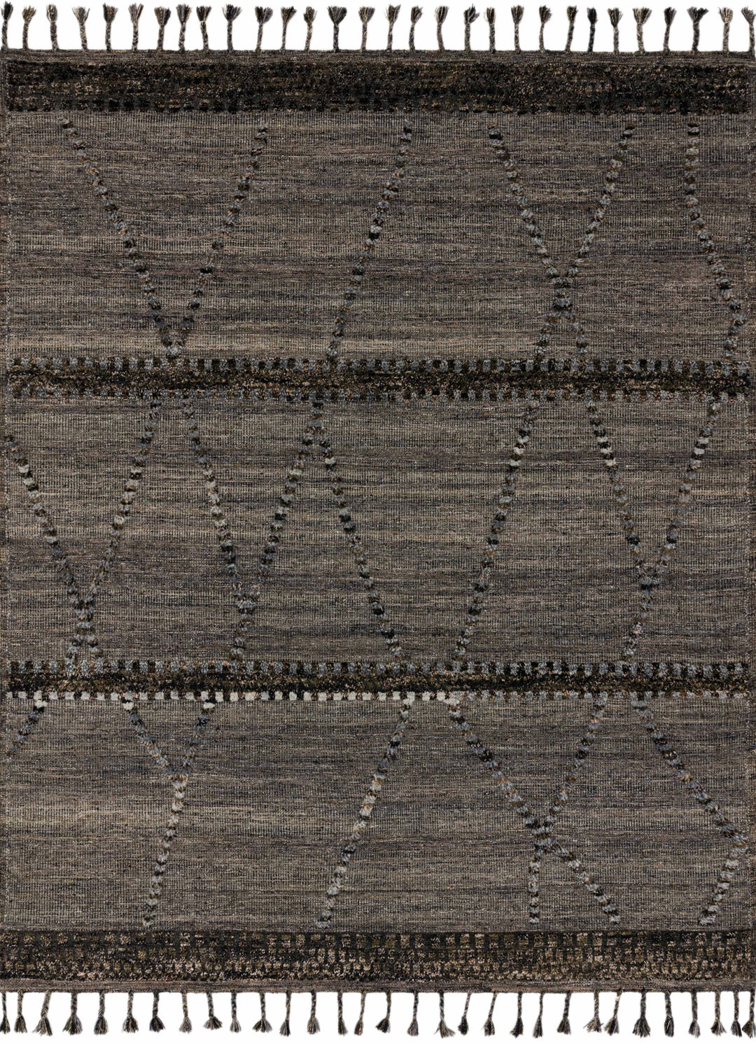 Loloi Iman Grey / Multi 9'-6" x 13'-6" Area Rug