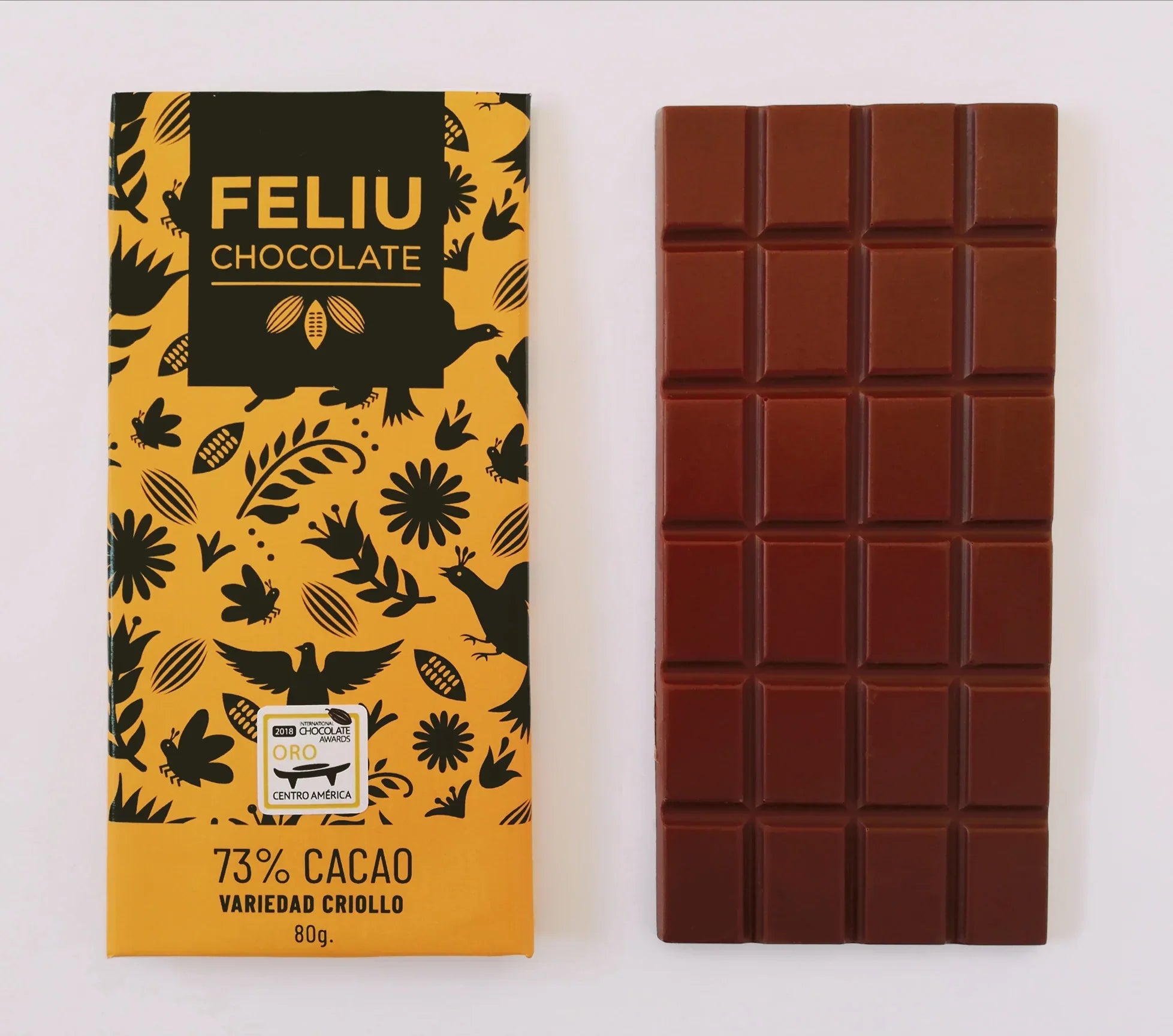 Feliu Chocolate - Criollo 73% | World's Best Dark Chocolate 2022