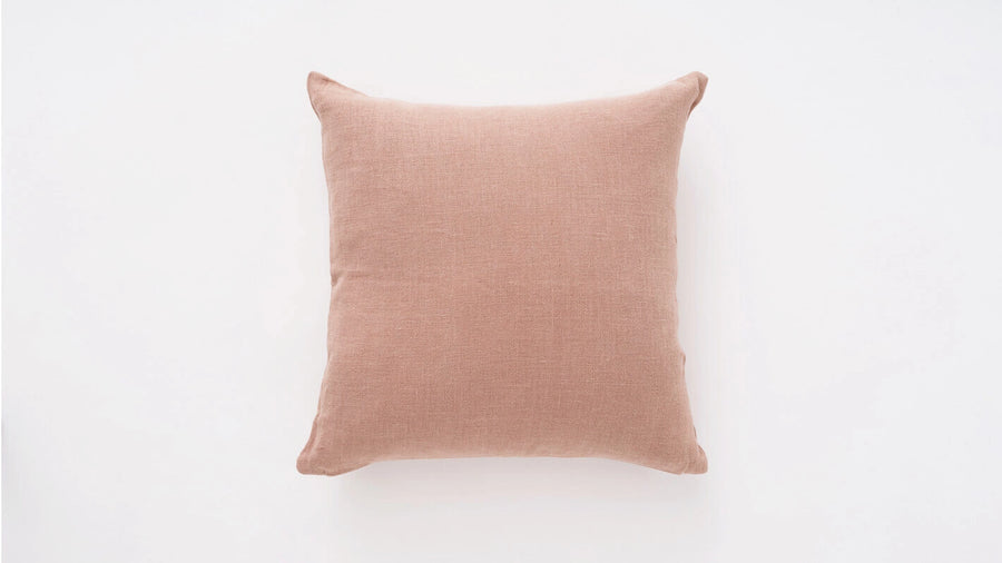 Faye Cushion - Rose, Feather-Filled