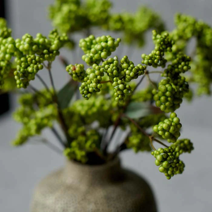 Wild Berry Stem Green - Artificial Flower