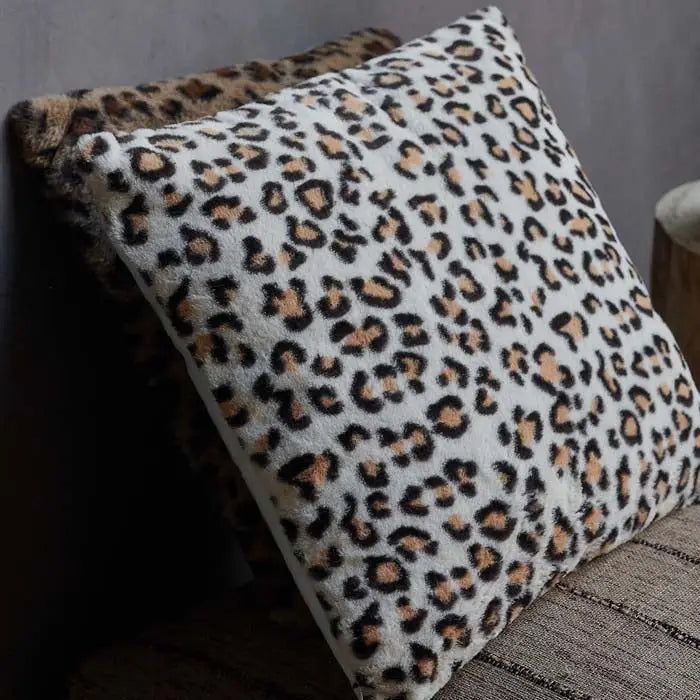 Leopard Print Cushion
