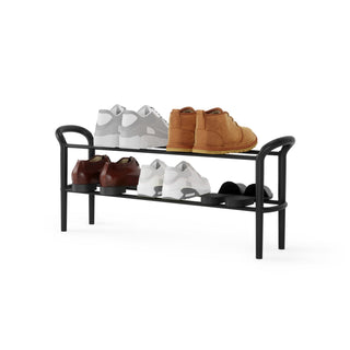 Shoe Racks | color: Matte-Black | size: Set of Two