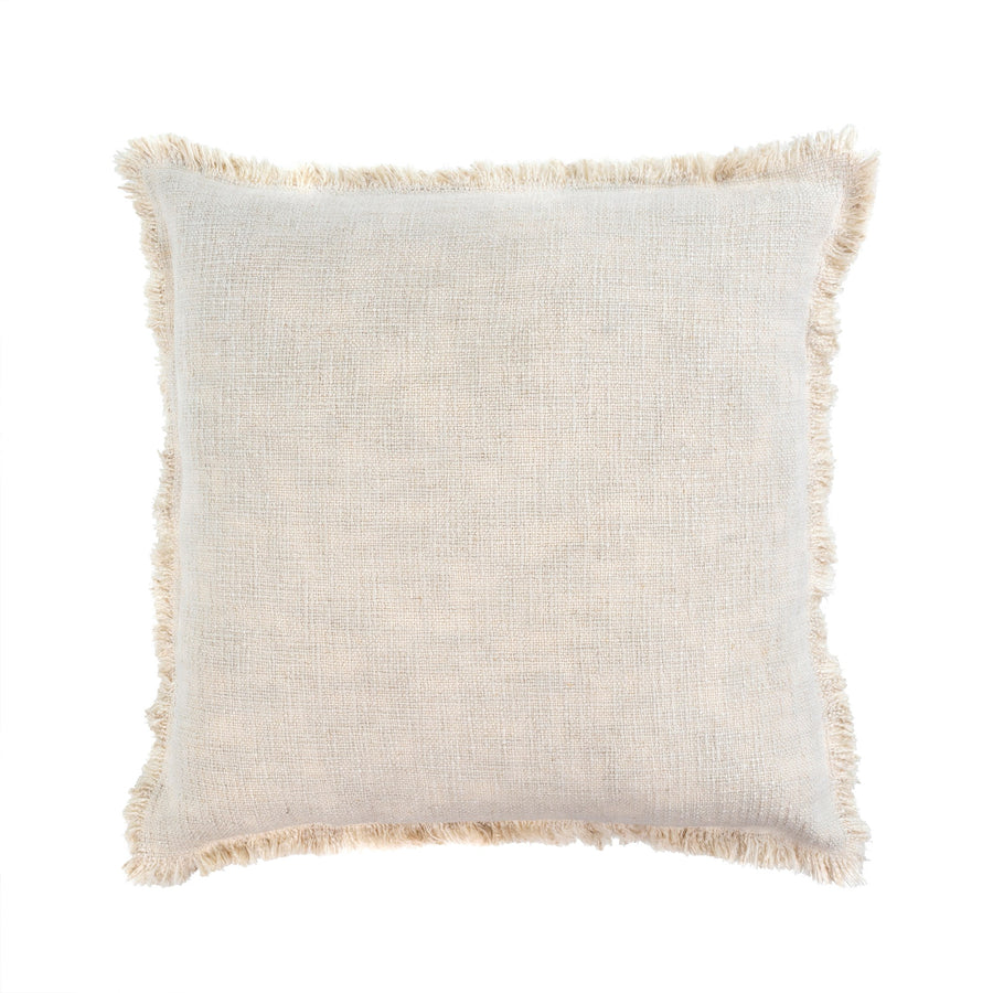 Selena Linen Pillow - Ecru