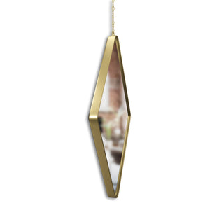 Wall Mirrors | color: Matte-Brass | size: 11x7"""" (29x18 cm)