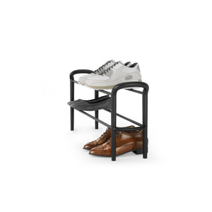 Shoe Racks | color: Matte-Black | size: Set of Two