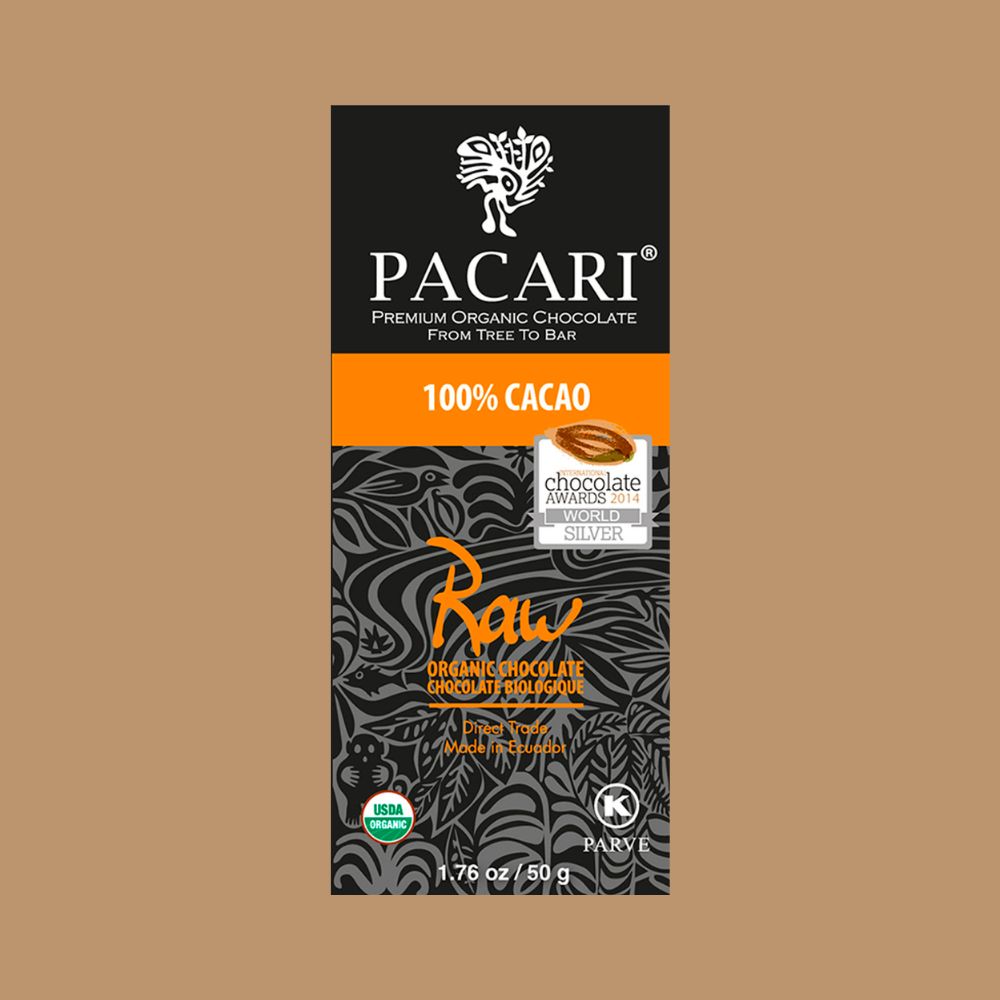 Sugar-free Chocolate | Pacari - Raw 100%