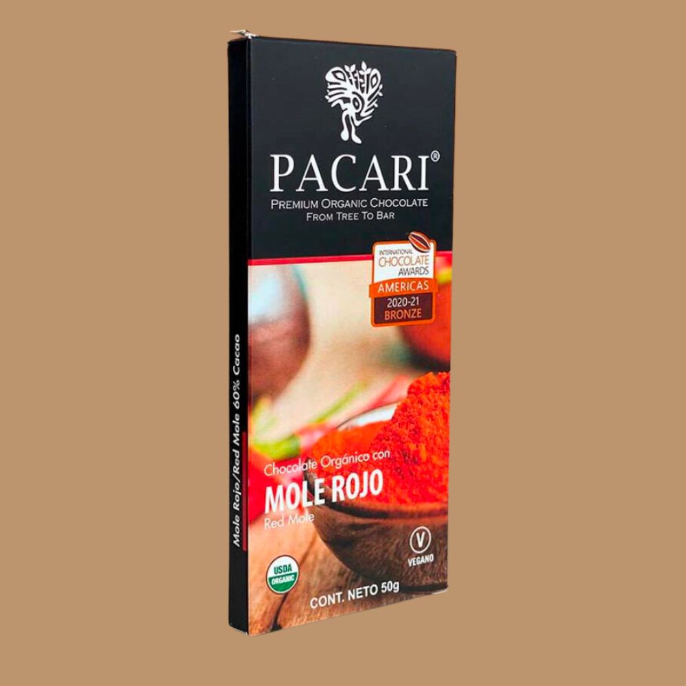 The Best Chocolate in the World |  Paccari - Red Mole 60%