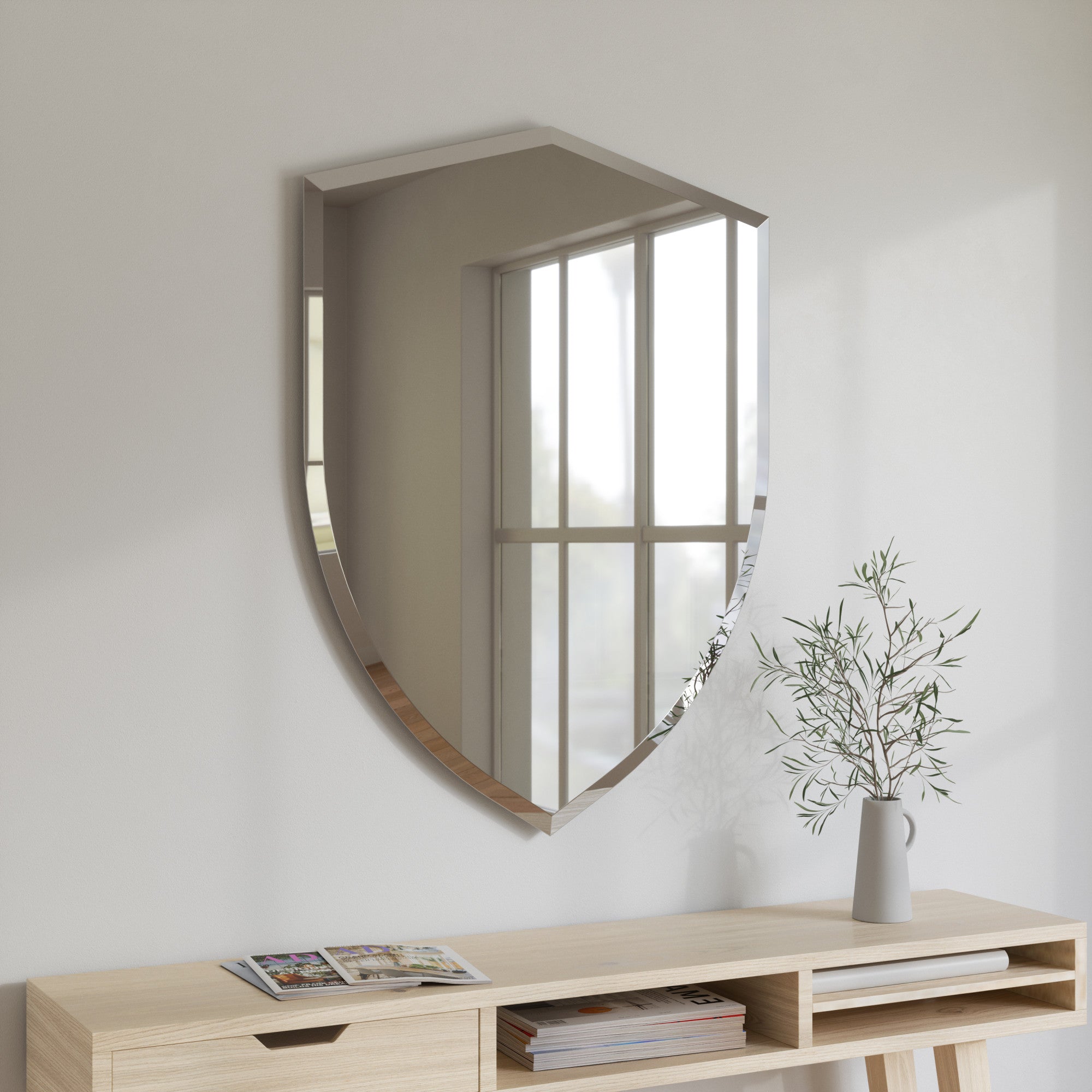 Wall Mirrors | color: Clear | Hover