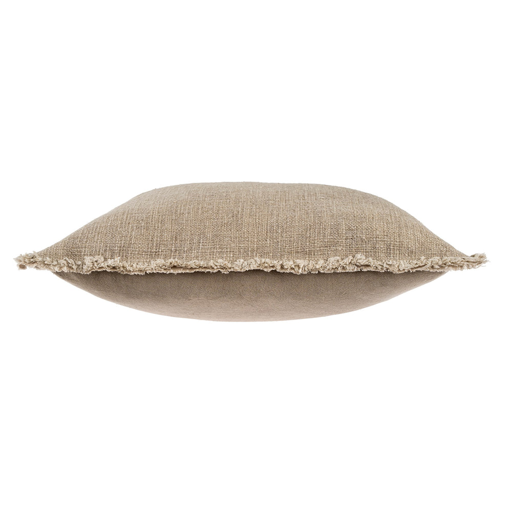 Selena Linen Pillow, Sand