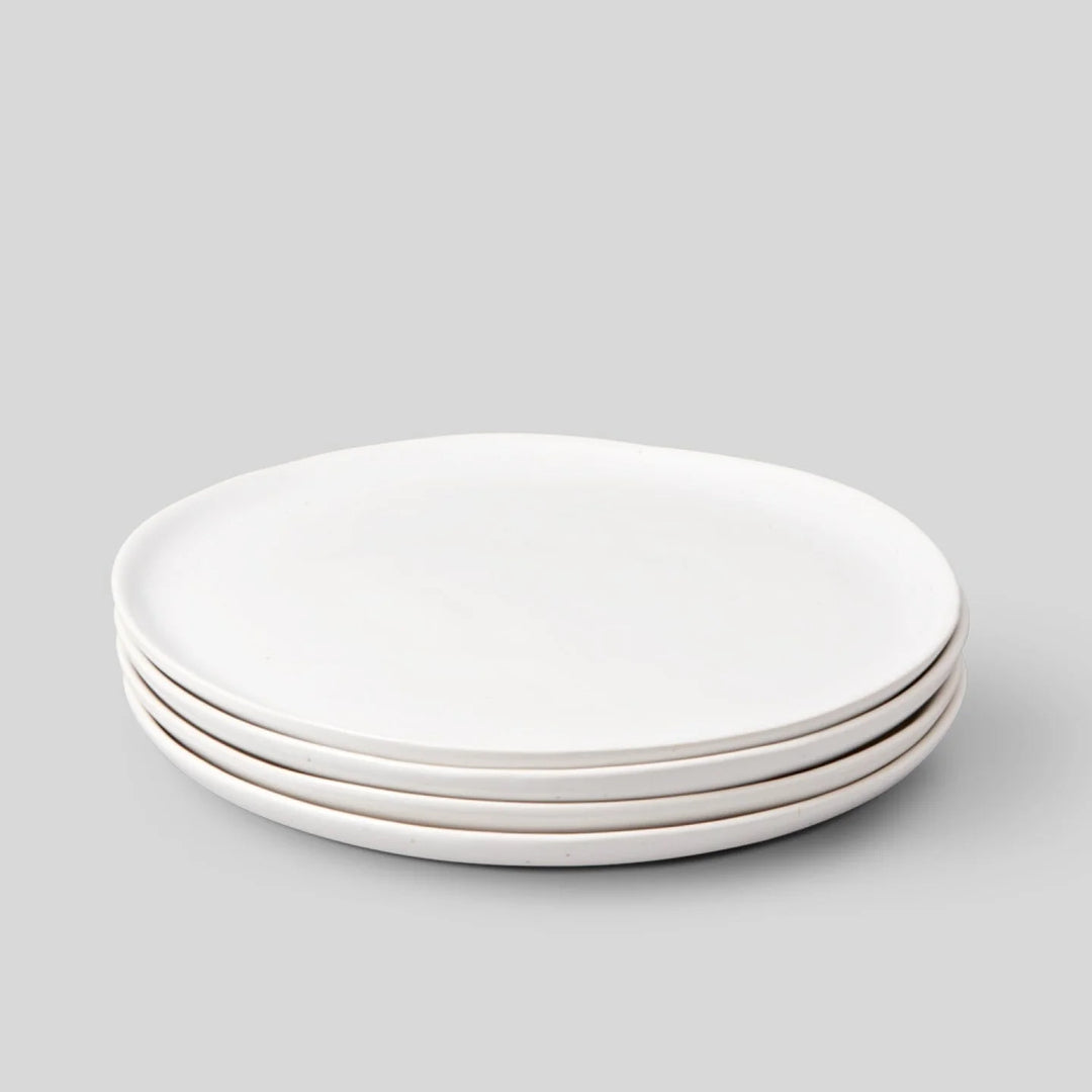 The Dinner Plates (4) - Speckled White