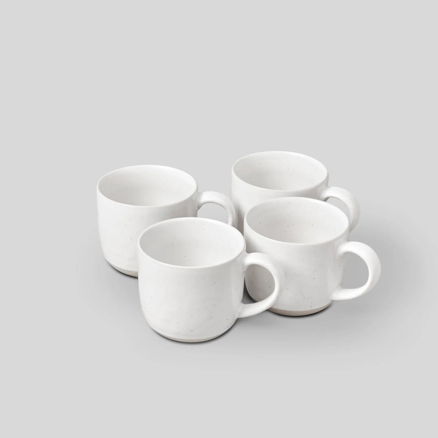 The Mugs (4) - Speckled White